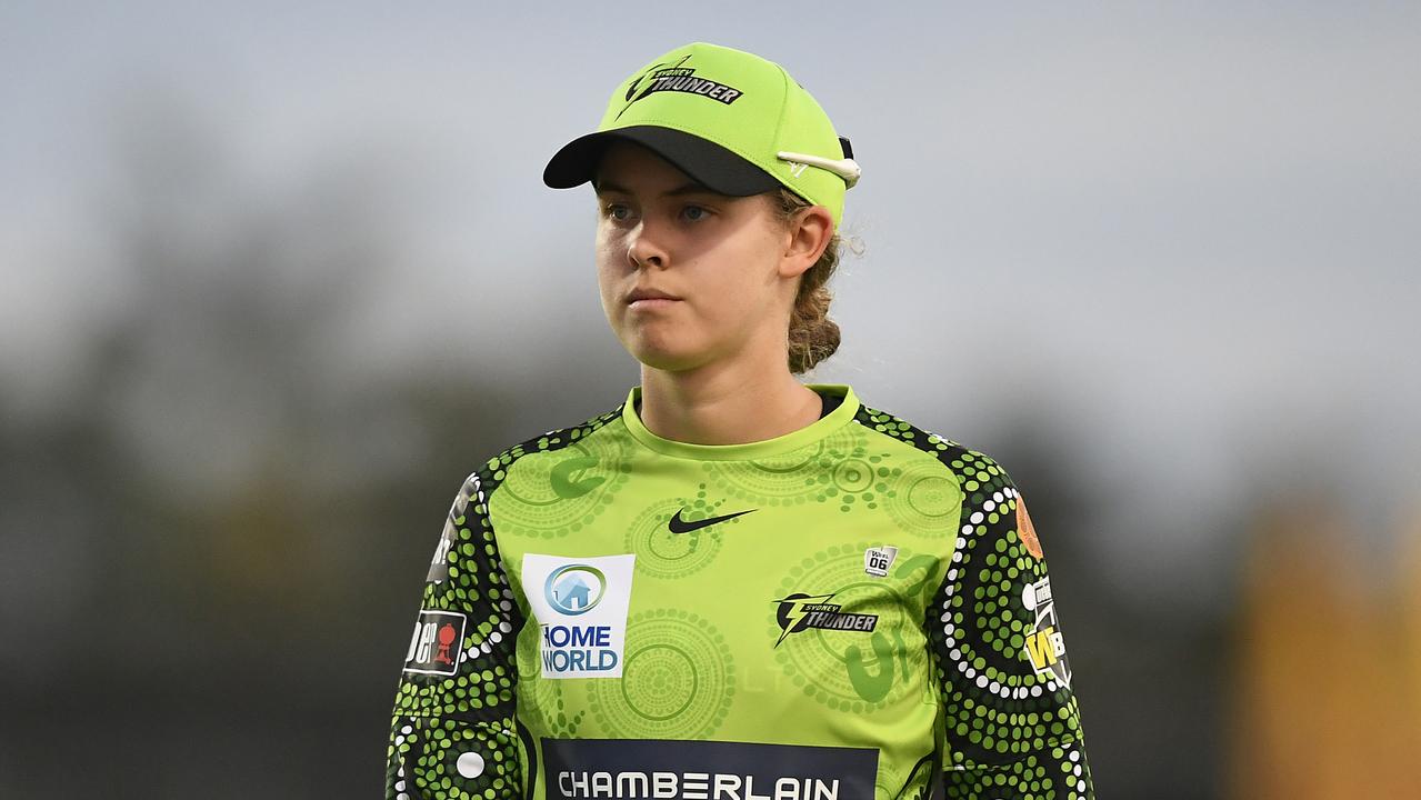 Phoebe Litchfield of the Thunder. Photo by Ian Hitchcock/Getty Images