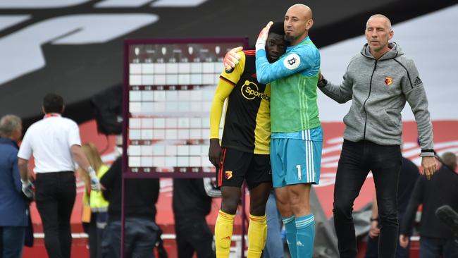 Watford were relegated on the final day. Picture: AFP
