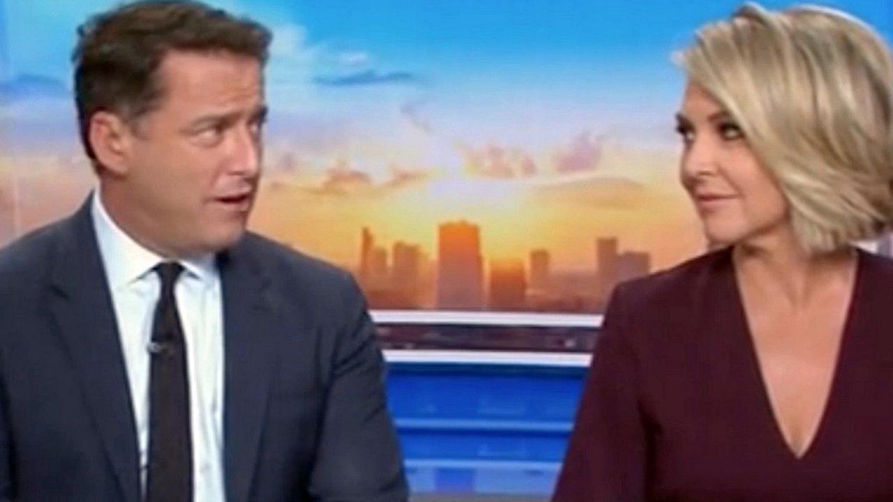 Reports of festering tensions between the two began over a year ago. Picture: Channel 9