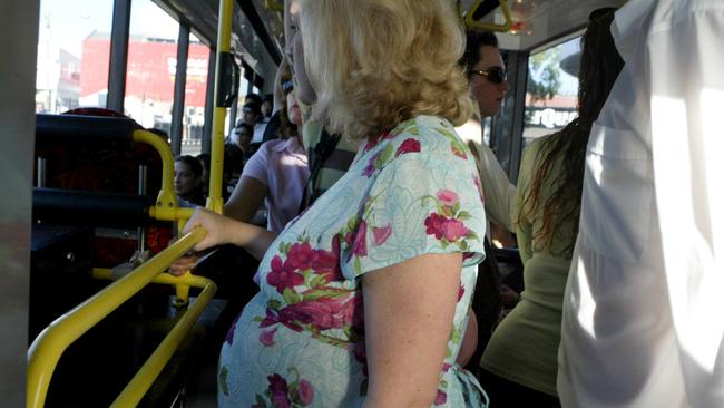 There’s a lot going on inside the body of a pregnant woman, offering her a moment to take the load off can go a long way. (Pic: News Corp)