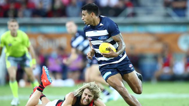 Tim Kelly in action for the Cats in the JLT Series last week. Picture: Getty Images