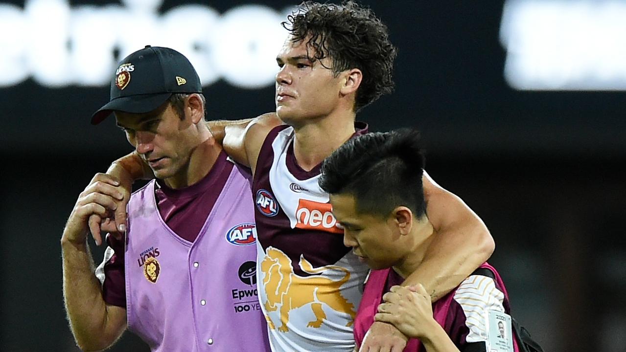 The Lions need to find cover for goalsneak Cam Rayner. Picture: AFL Photos/Getty Images