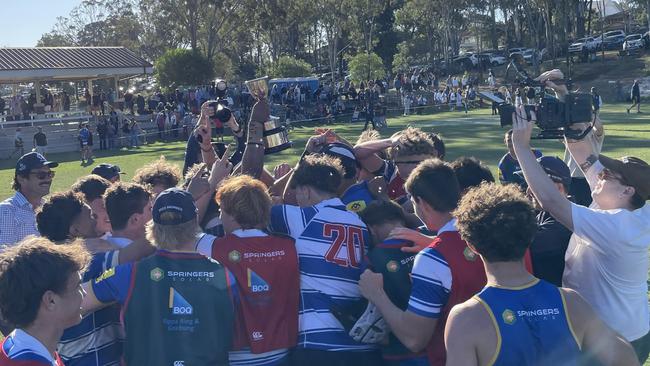 Nudgee are premiers.