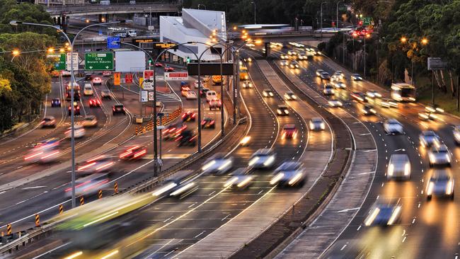 Scenario modelling found under the “business as usual” base case, commuting distances in outer Sydney and Melbourne will increase by about 60 per cent and close to 25 per cent in outer Brisbane and Perth. Picture: Supplied