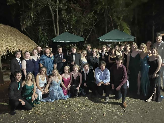 All the attendees of the Hervey Bay High Anti-formal on November 16, 2023.