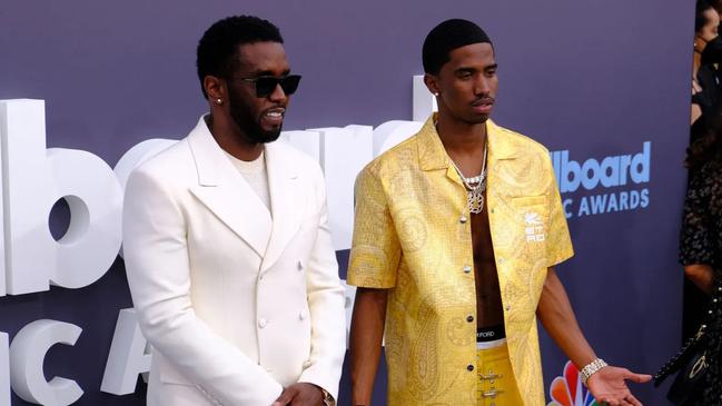 Sean and Christian Combs in 2022. Picture: Maria Alejandra Cardona/AFP via Getty Images