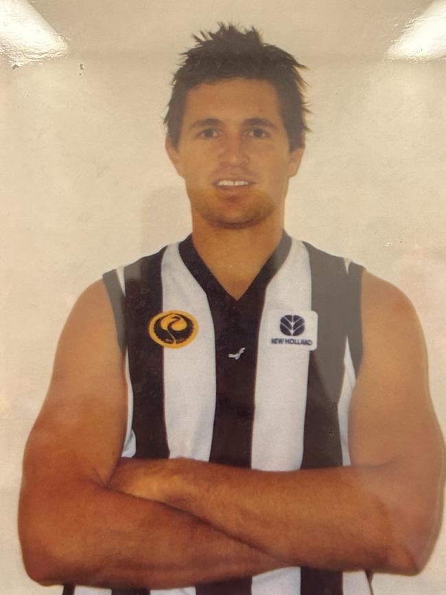 Justin Longmuir didn’t dream of playing footy at first. Picture: Supplied