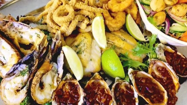 A seafood platter from Neptune's Restaurant. Image: Facebook