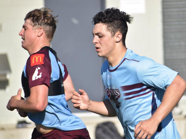 CQ Capras under-16, under-18, under-21 and senior men training at Kettle Park, Rockhampton, on December 3, 2022.