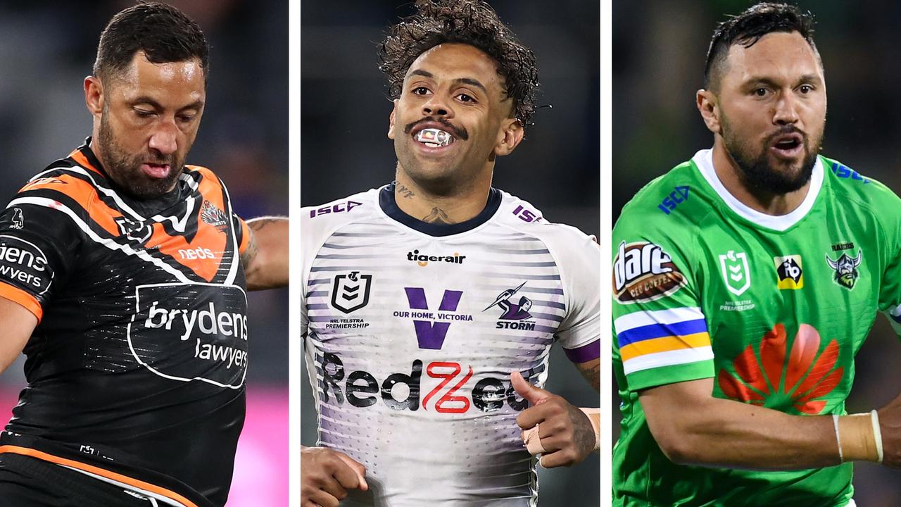 Benji Marshall, Josh Addo-Carr and Jordan Rapana are on the market.