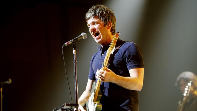 Gallagher won’t be letting side shows get in the way of his working holiday. Picture Simon Cross