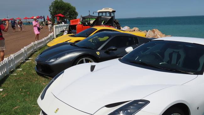 Ferraris. 2025 Darwin Italian Festival. Picture: Aden Hill