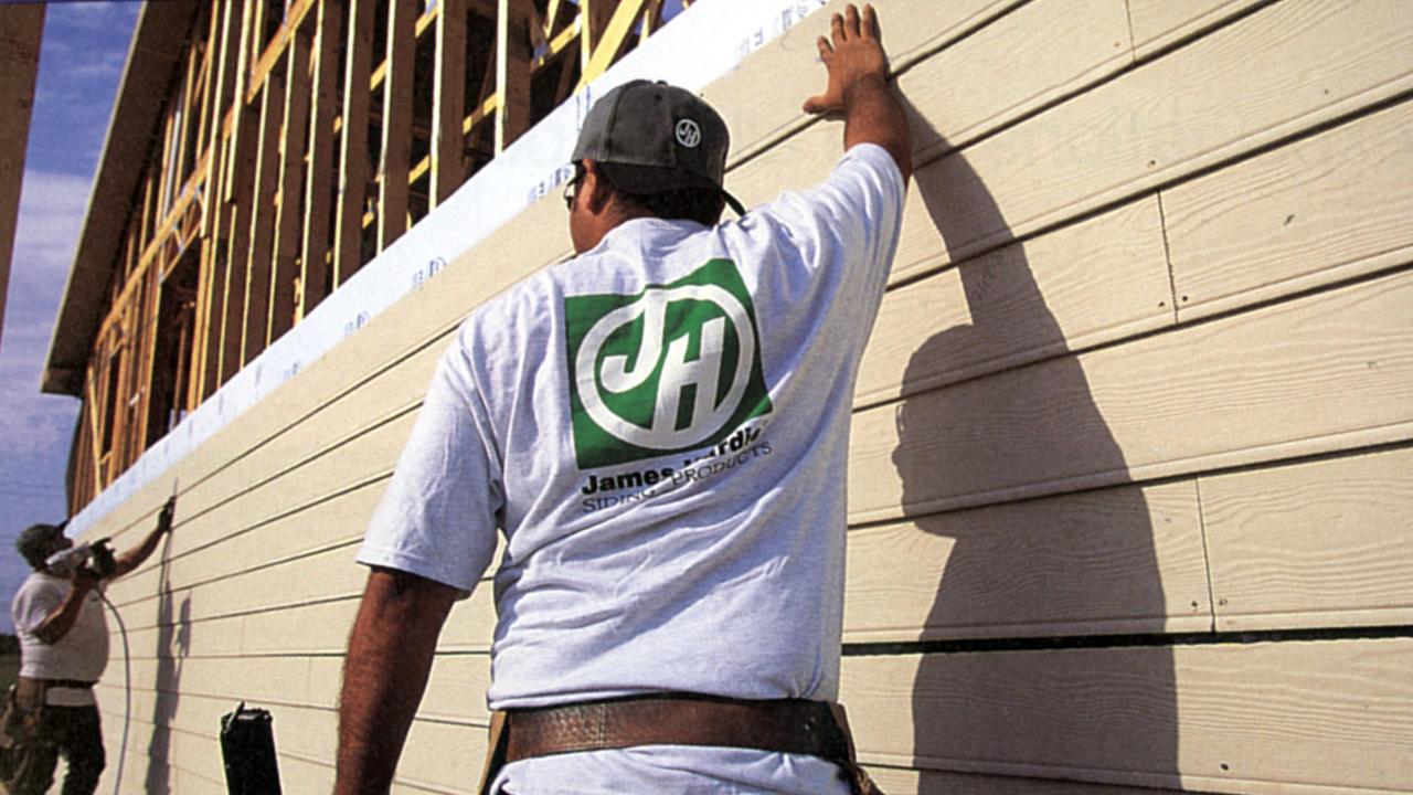 James Hardie makes $US8.75bn bet on US building products