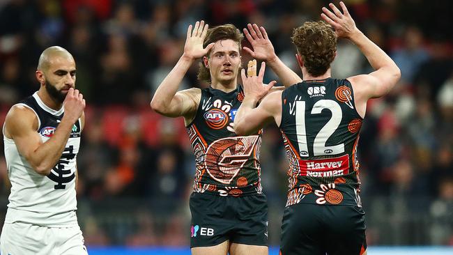 Toby McMullin established himself in the GWS side in 2024. Picture: Brett Costello