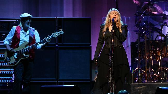 Hot act ... Fleetwood Mac perform in Australia and don’t disappoint. Picture: Rohan Kelly