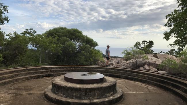 Gun emplacement on the Forts Walk. Picture: Penny Hunter