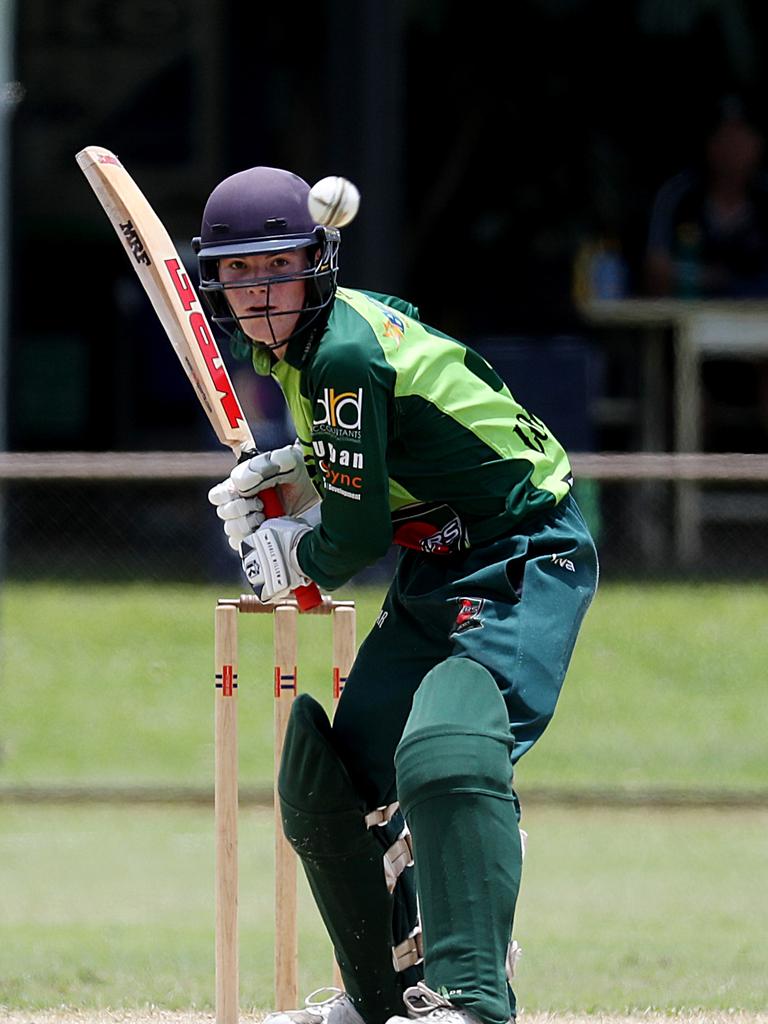 Cricket Far North Round 13. Rovers v Cassowary Coast at Griffiths Park. Rovers' Fin Churchwood. Picture: Stewart McLean