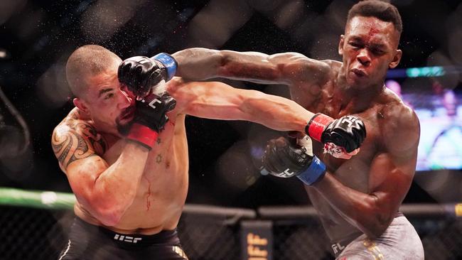 Whittaker was no match for Adesanya in Melbourne late last year.