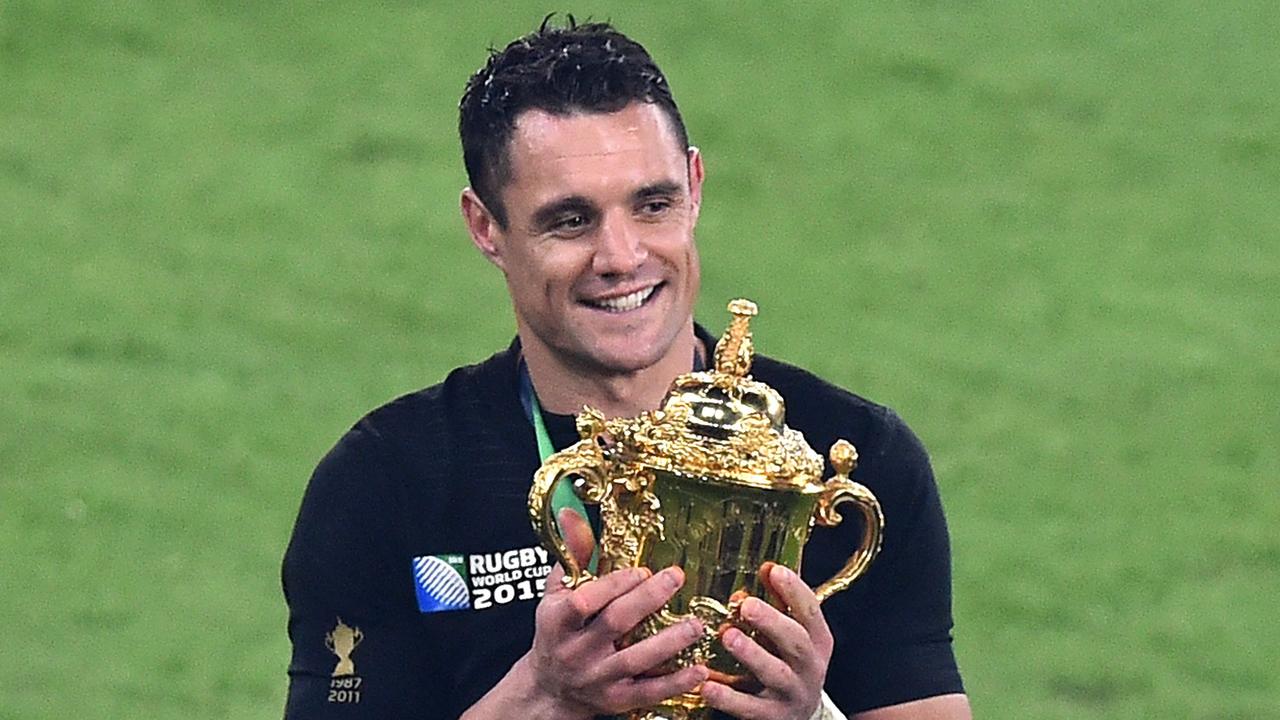 All Blacks great Dan Carter knows what it takes to win the Rugby World Cup. Picture: Gabriel Bouys/AFP