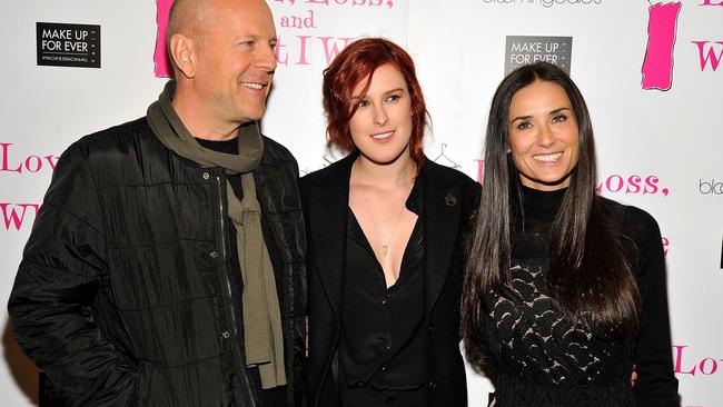 Rumer Willis is the eldest daughter of Bruce Willis and Demi Moore. Picture: Joe Corrigan/Getty