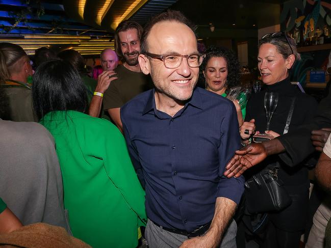Greens leader Adam Bandt is fighting to hold onto his seat. Picture: NewsWire/Ian Currie