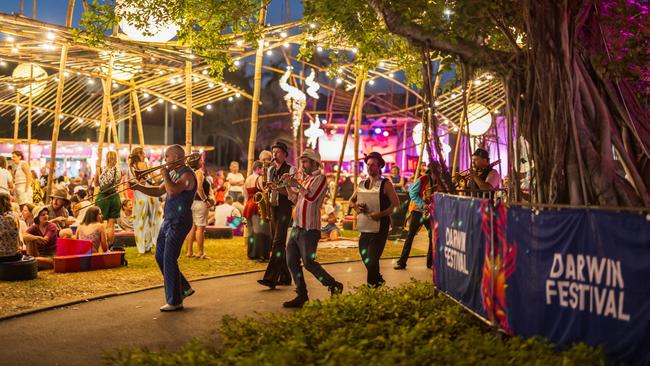 Darwin Festival is an internationally celebrated arts and culture festival. Picture: Helen Orr