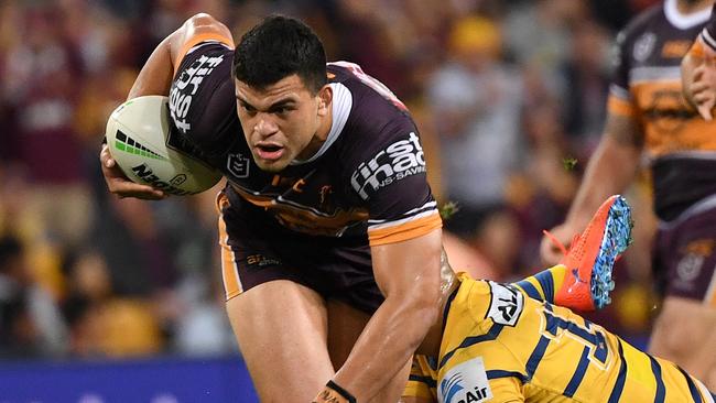 The Broncos are desperate to keep David Fifita. Picture: AAP/Dave Hunt