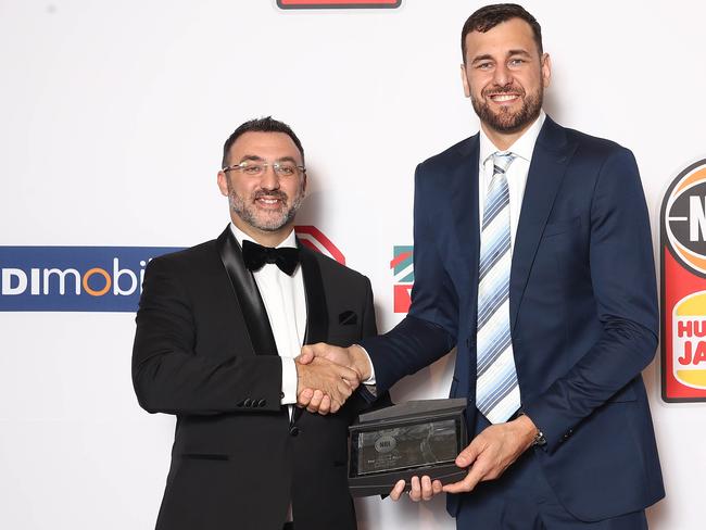 Bogut also took The Best Defensive Player award.