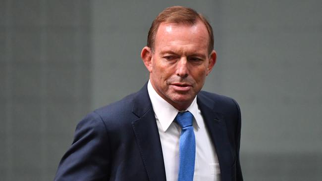 Tony Abbott is also facing the electoral fight of his life in Warringah. Picture: Mick Tsikas