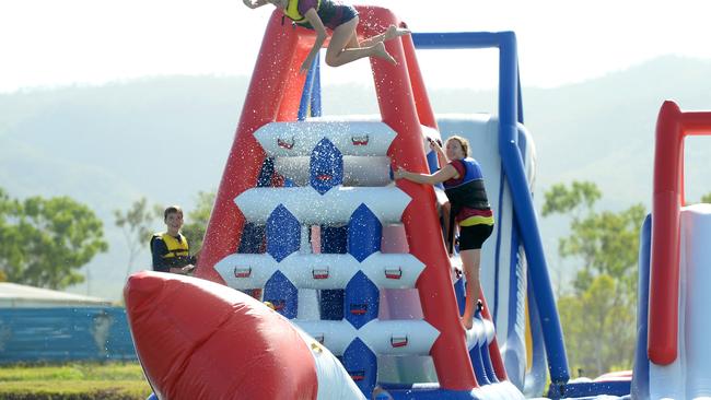 redcliffe inflatable water park