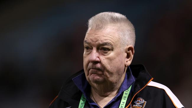 Wests Tigers CEO Shane Richardson is hoping to beat Parramatta but says a loss won’t stop the club from continuing to improve next season. Picture: Getty Images