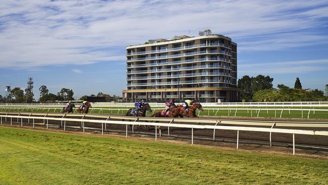 The Ascot Green development at the Eagle Farm Racecourse.