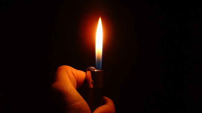 Generic photo of a lighter.