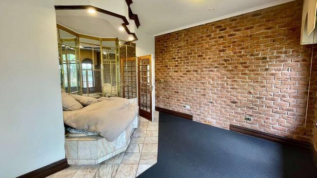 Inside a Frankston studio apartment listed on the website without the owners’ knowledge.