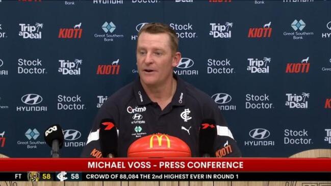 Carlton Blues press conference