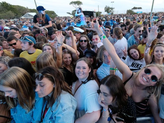 The Drop music festival in Torquay. Picture: Mark Wilson