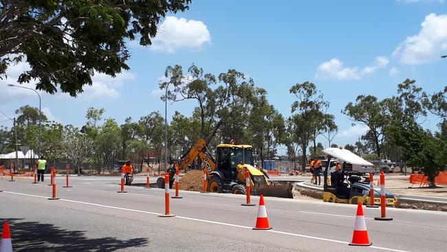 Townsville City Council said that drier weather is allowing road projects to progress faster.