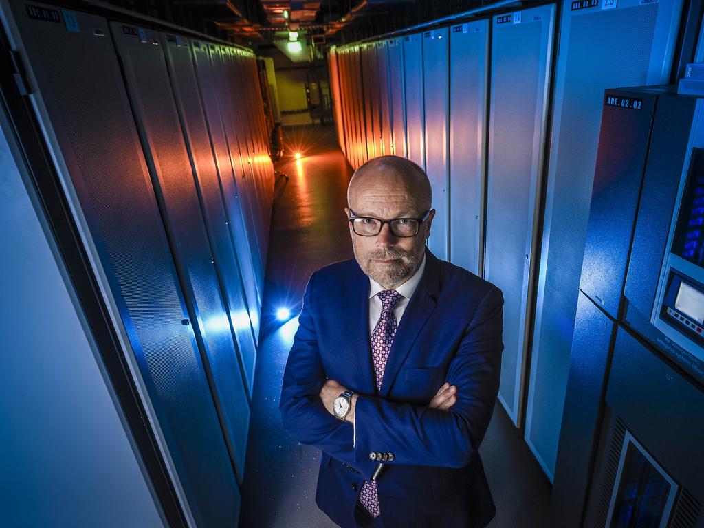 Former national cyber security adviser Alastair MacGibbon says the Nine Network’s hacking should serve as a “wake up call”. Picture: Roy Van Der Vegt