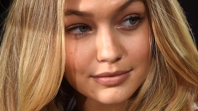 Gigi Hadid was told by a casting director for Tommy Hilfiger that she was too short, and ‘not suite as thin’ as the other girls. Picture: Jamie McCarthy/Getty Images.