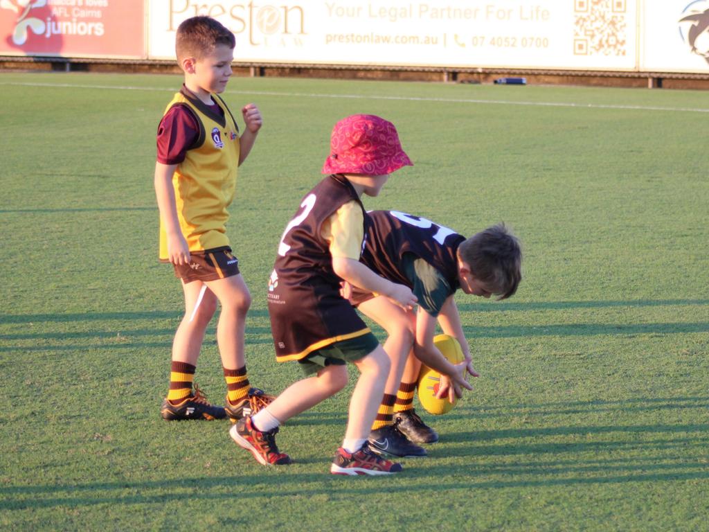 These young Adelaide Crows supporters might be waiting a long time for the club’s headquarters if the CFMEU boss makes good on his threat against the AFL. Picture: Jake Garland