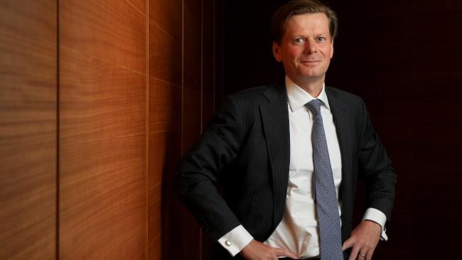 Credit Suisse Australia and New Zealand CEO John Knox. Picture: Hollie Adams.