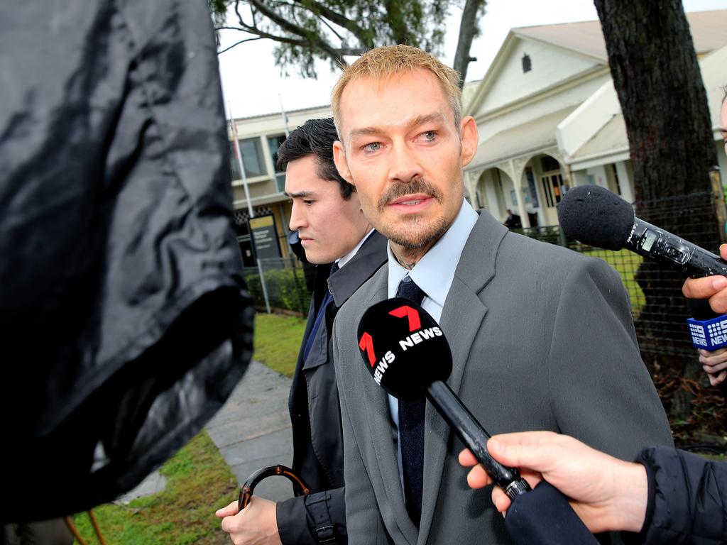 Johns at Raymond Terrace Court for his sentencing in June. Picture: Peter Lorimer