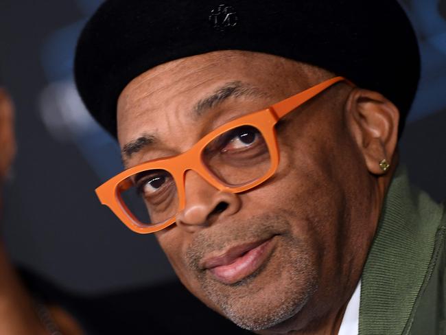 US film director Spike Lee was accused by Donald Trump of being racist against the president. Picture: AFP