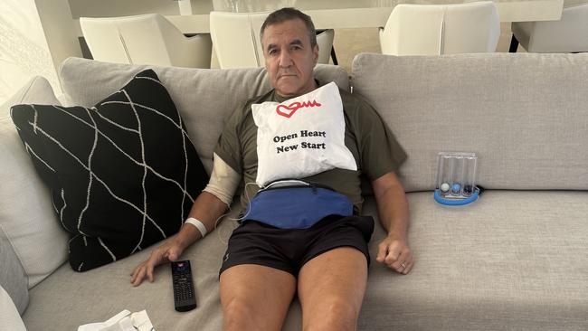 Jeff Fenech on the mend