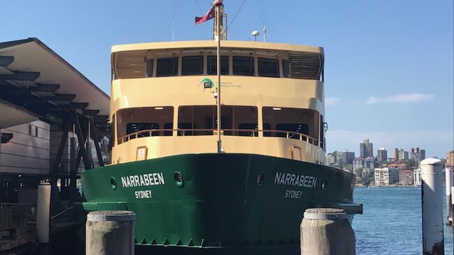 The Narrabeen is one of four Freshwater Manly ferries threatened to be sent to the scrapheap when replaced by new Emerald Class vessels.