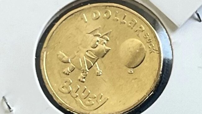 Police reported 63,000 unreleased limited edition $1 Bluey coins – produced by the Australian Mint – were stolen.