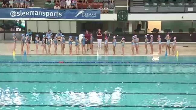 Replay: Water Polo Queensland State Titles – Mermaids (Pink) v All Hallows' School (U12 Girls)