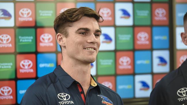 Ben Keays has arrived at West Lakes from Brisbane on a one-year deal. Picture: AAP/Roy Vandervegt