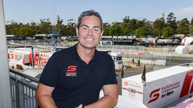 Craig Lowndes has signed a two-year contract extension with Triple Eight. Picture: Brenton Edwards