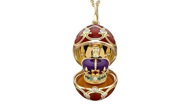 Faberge Heritage coronation crown locket, $21712